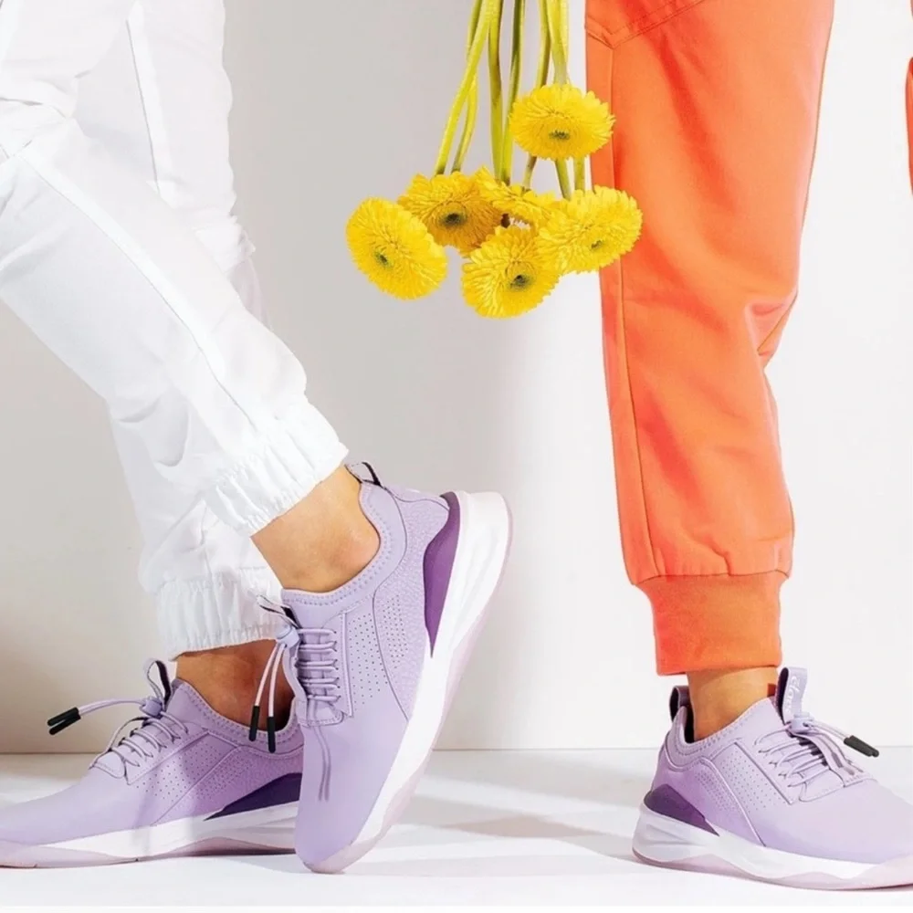 CLOVE Lavender Purple NEW Healthcare Nursing Nurse Sneakers Shoes NEW Size 8.5 - Picture 7 of 14